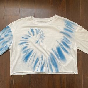 Tie Dye Cropped Long Sleeve